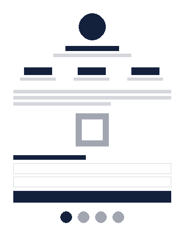Pré-visualização do modelo ONG e projeto social (Comunidade)